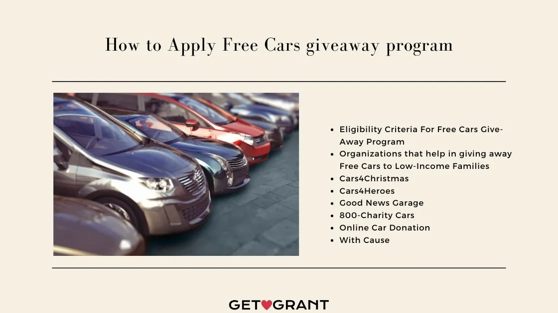 Free Cars giveaway program