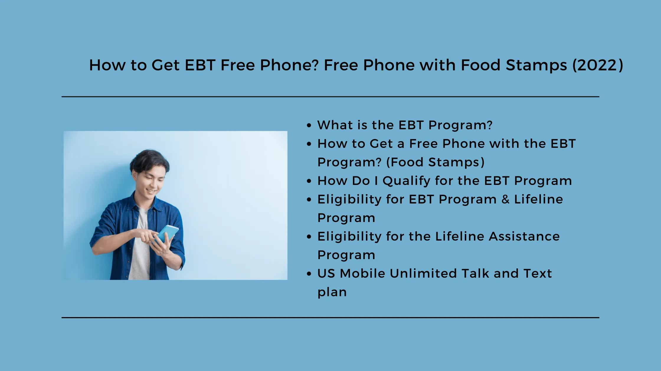 How to Get EBT Free Phone Proven Method (Food Stamps) (2024)