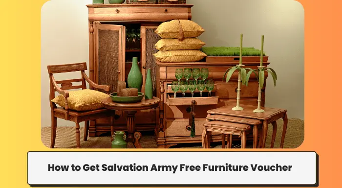 How to Get Salvation Army Free Furniture Voucher